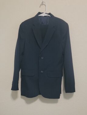 Cat & Jack Navy Boys' Two-Button Sport Coat And Pants